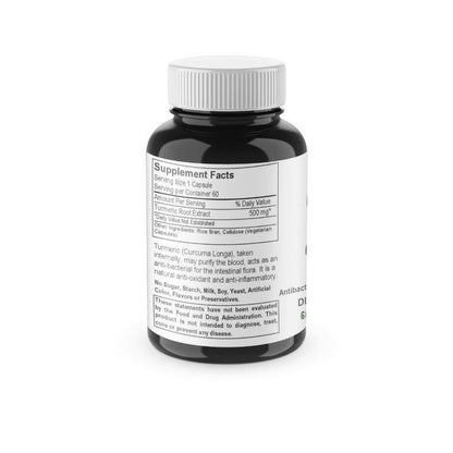 Curcumin (Turmeric) 500mg – 60 Caps