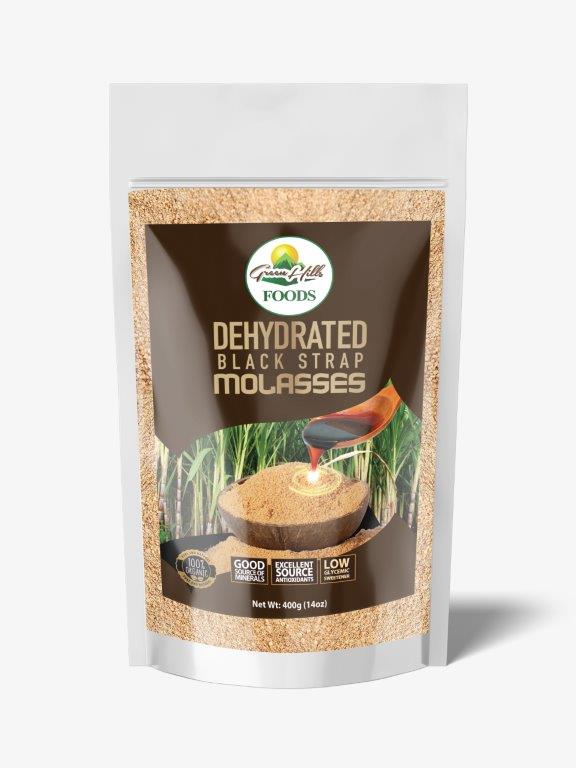 Blackstrap Molasses Powder - (Dehydrated) - 400g (14oz)