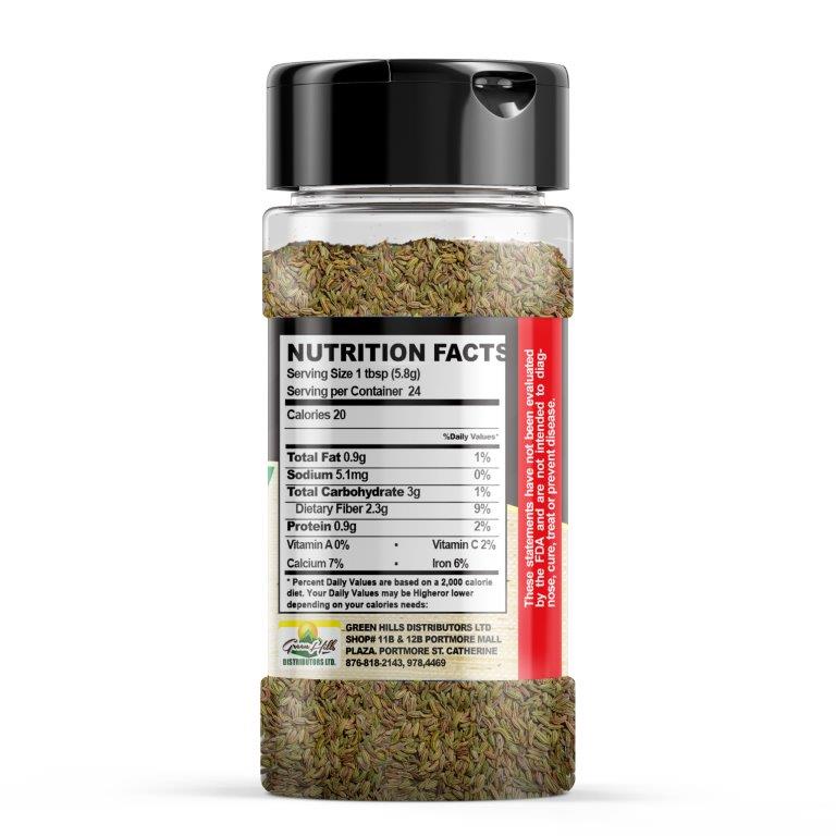 Fennel Seeds Whole - 90g (3.17oz)