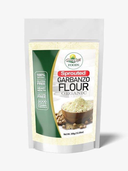 Garbanzo Flour - Sprouted & Organic -350g (12.35oz)