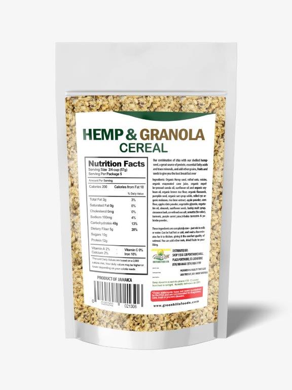 Hemp & Granola  Cereal 300g (10.58oz)