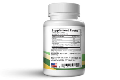 Lecithin 1200mg - 100 S/gel