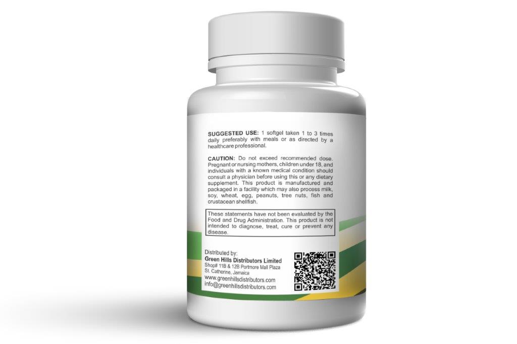 Lecithin 1200mg - 100 S/gel