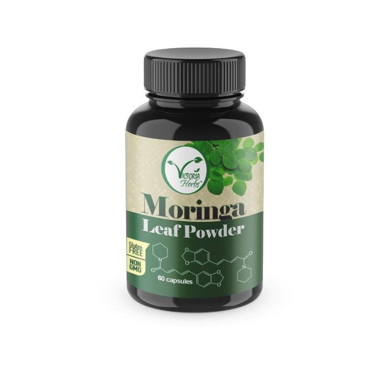 Moringa Leaf Powder  – 400mg (60 Capsules)