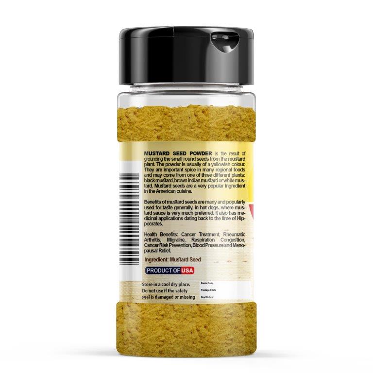 Mustard Seeds Powder - 100g (3.5oz)