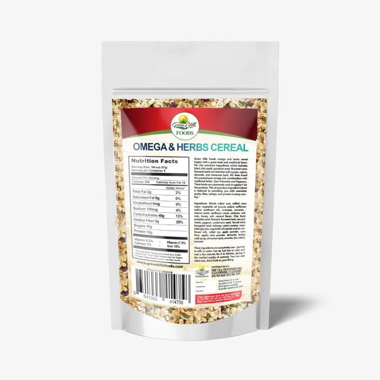 Omega & Herbs Cereal - 300g (10.58oz)