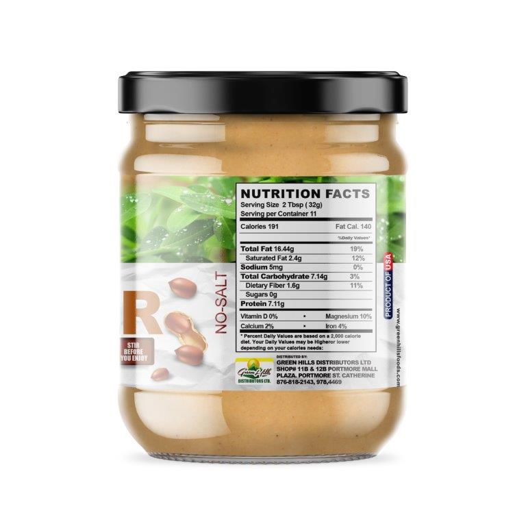 Peanut Butter - Organic - 340.8g (16oz)