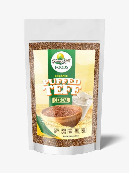 Teff Puffed Cereal -145g (5.11oz)