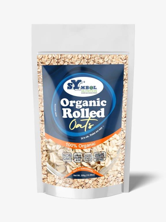 Rolled Oats - Organic - 300g (10.58oz)