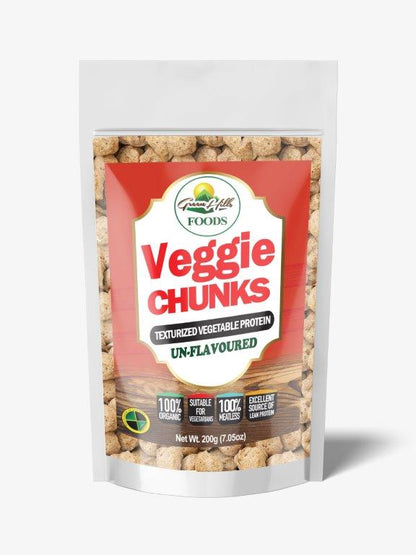 Veggie Chunks - TVP - 200g (7.05oz)