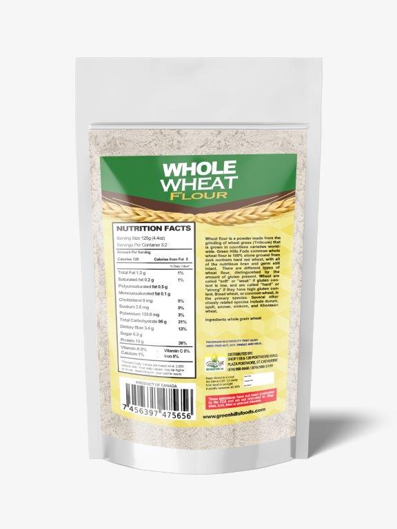 Whole Wheat Flour - 400g (14oz)