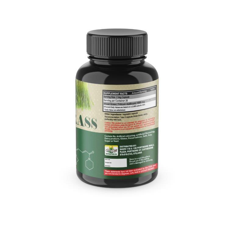 Wheatgrass Capsule - 1500mg