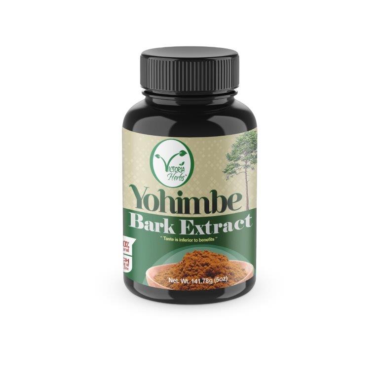 Yohimbe Bark Powder -450mg -141.78g (5oz)